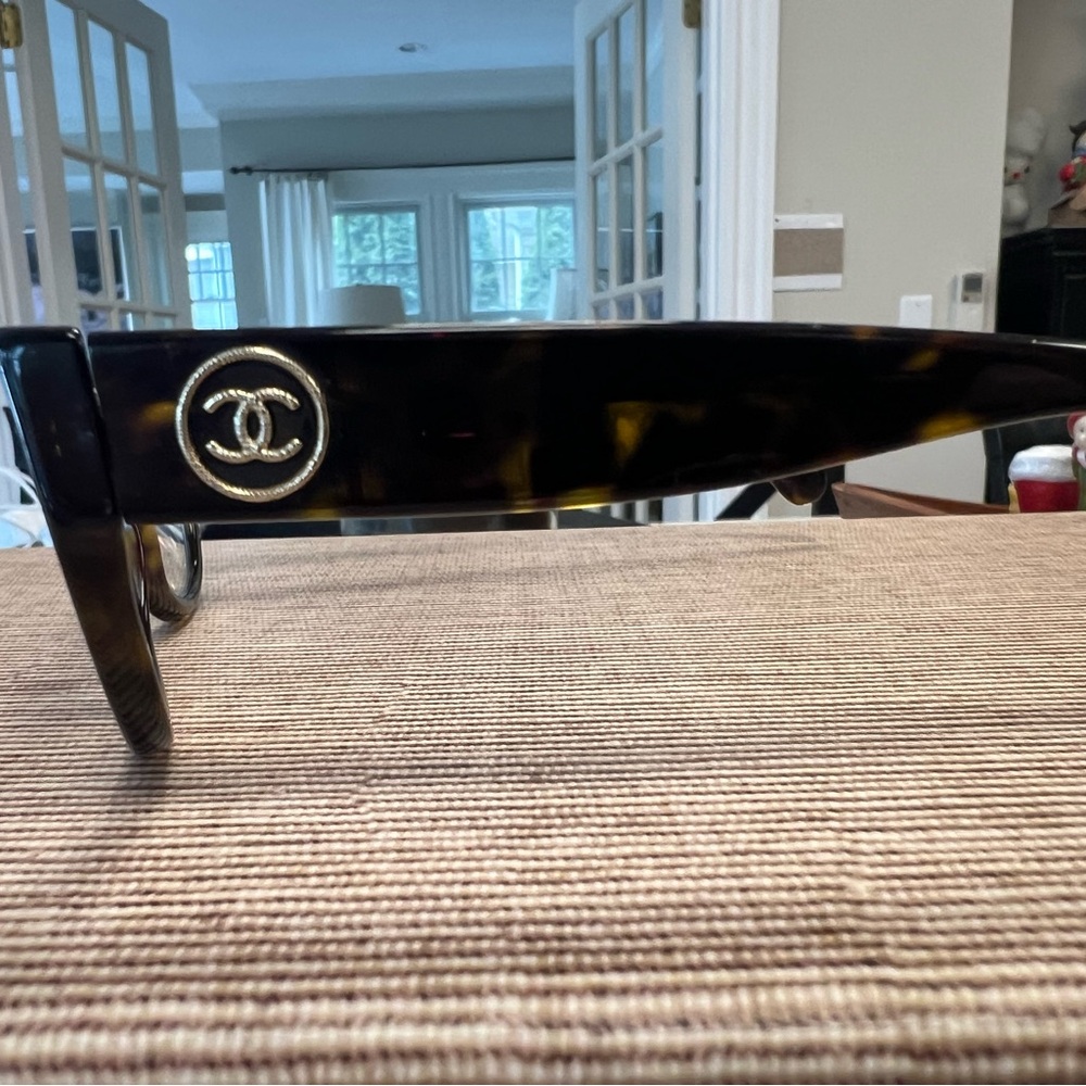 CHANEL Dark Tortoise Sunglasses
